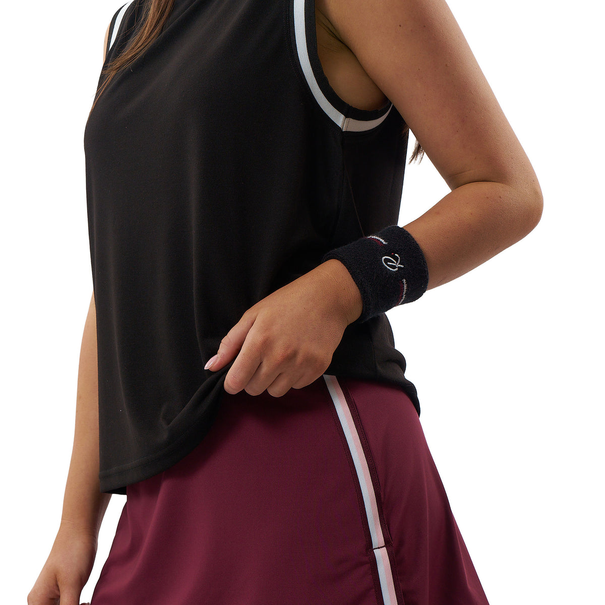 Rallee Dry Tec 'Fine Line' Tank - Black