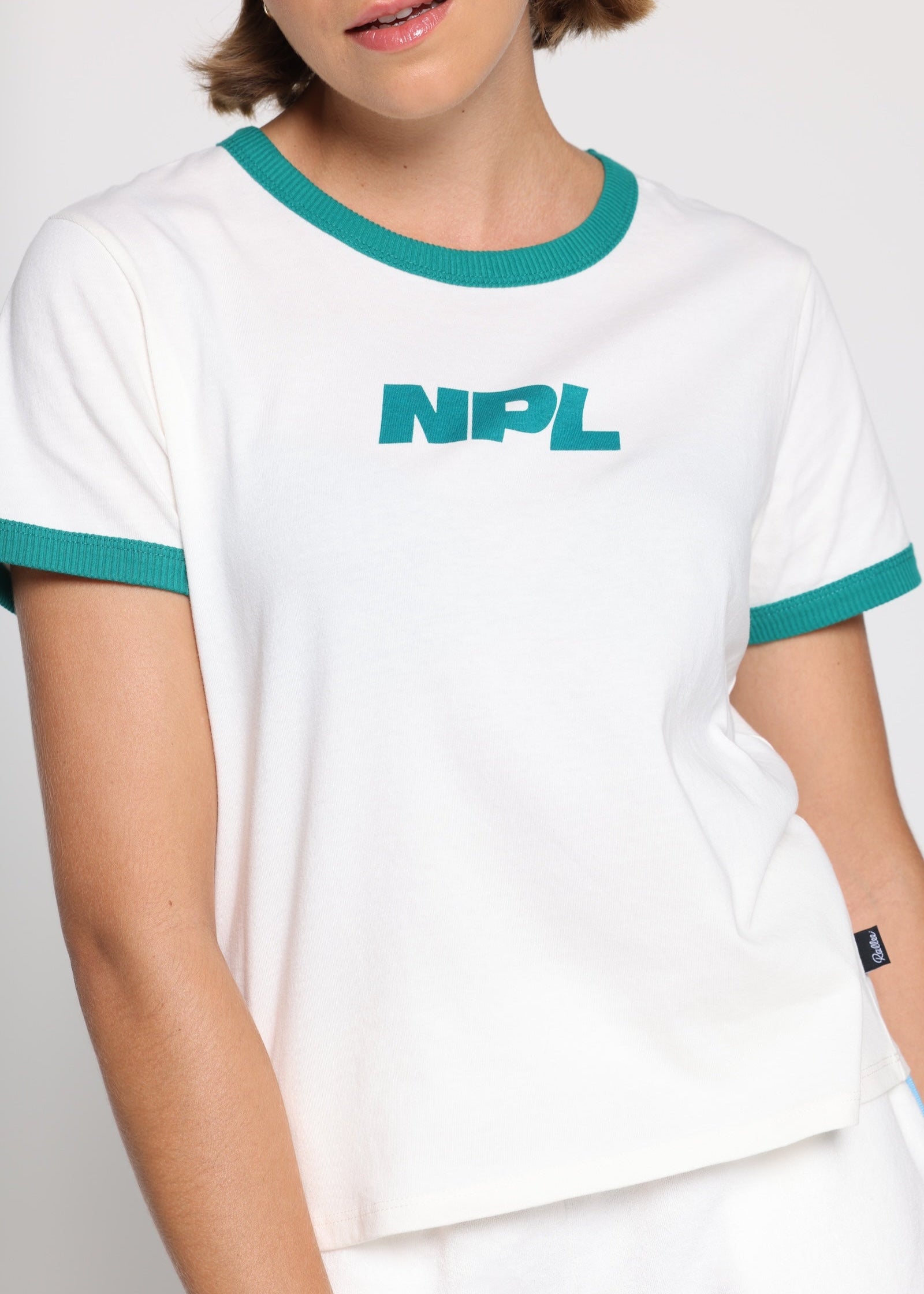 Rallee x NPL Womens short sleeve ringer