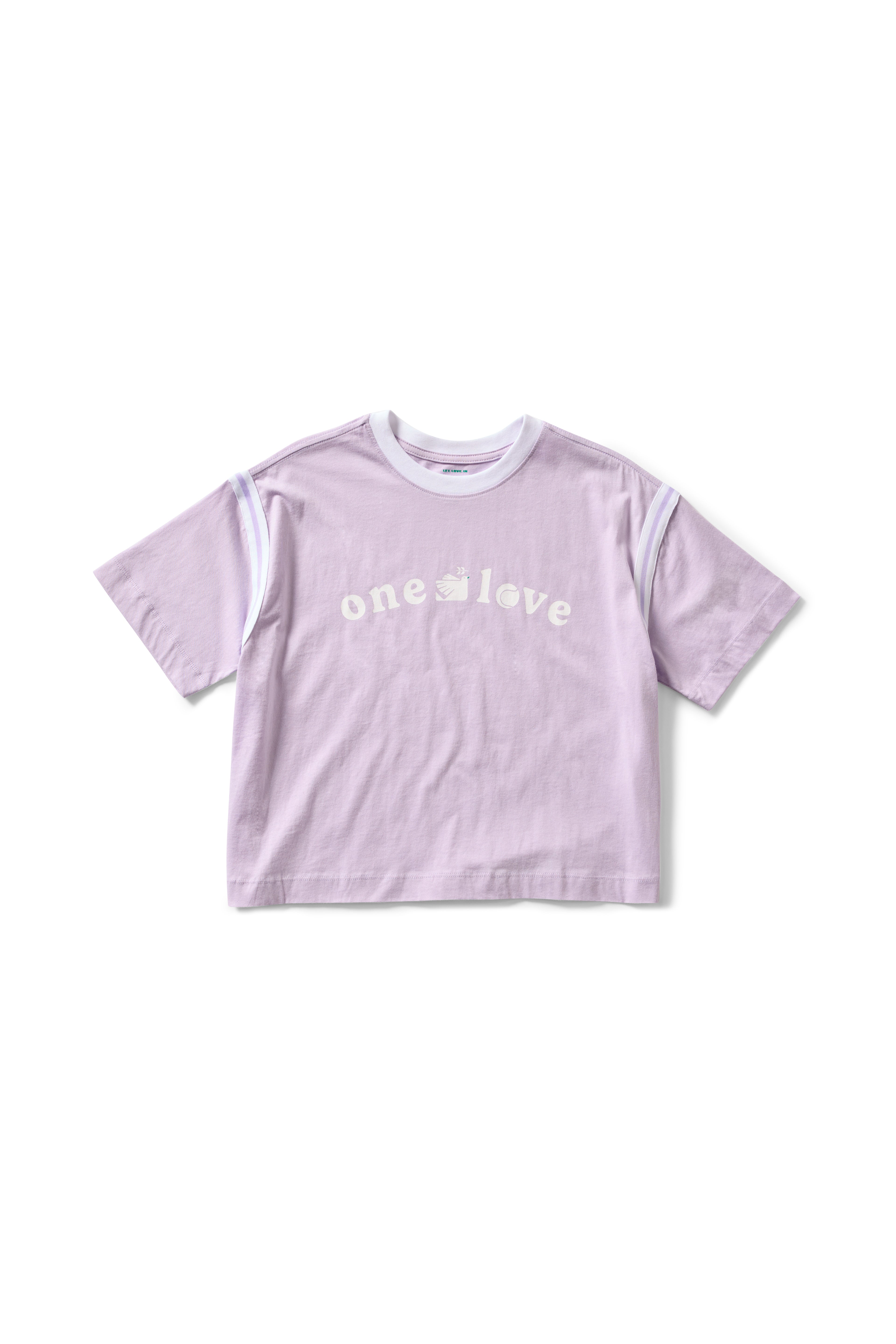 'One Love' Slice Box Tee