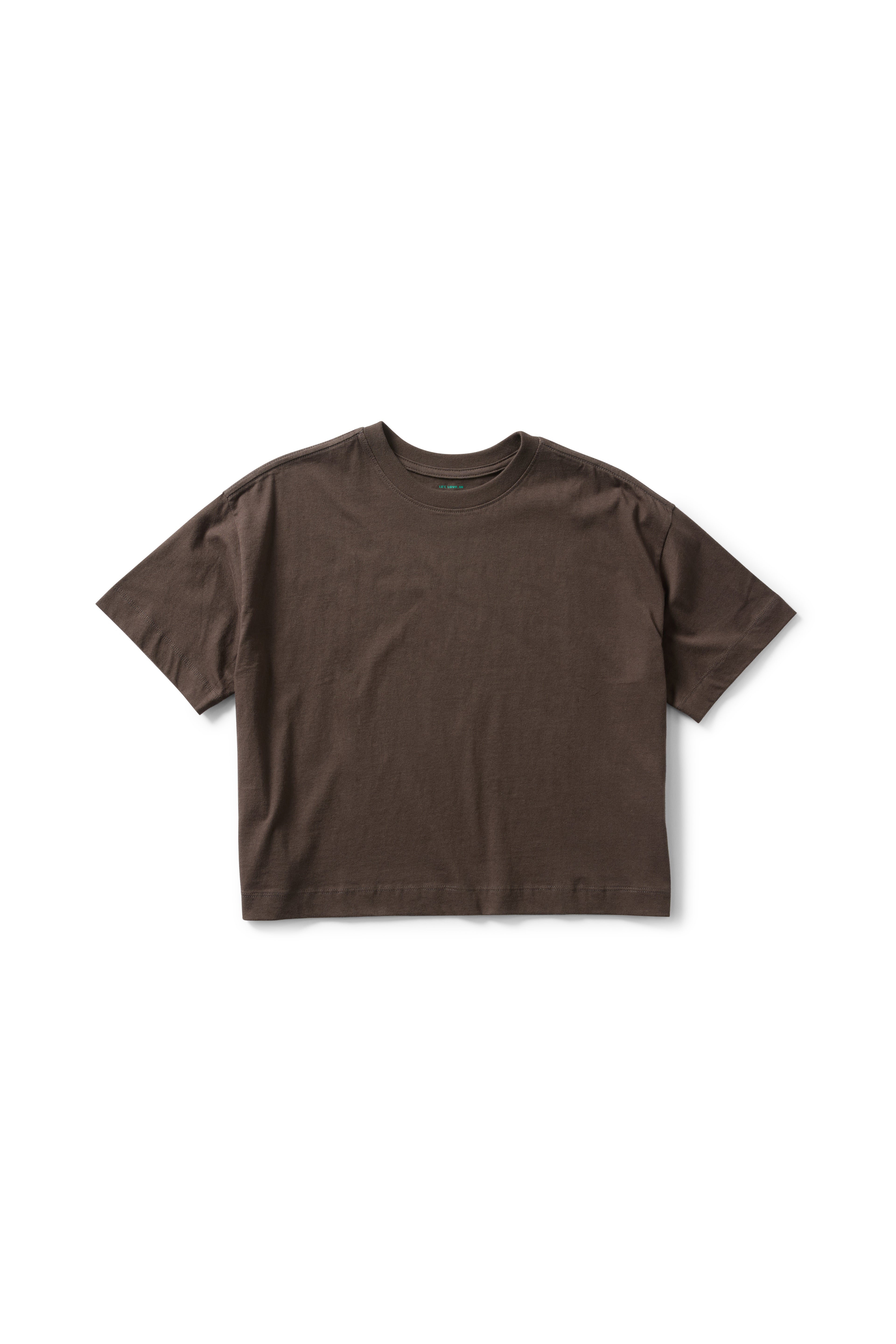 'Slice' Box Tee - Vintage Black