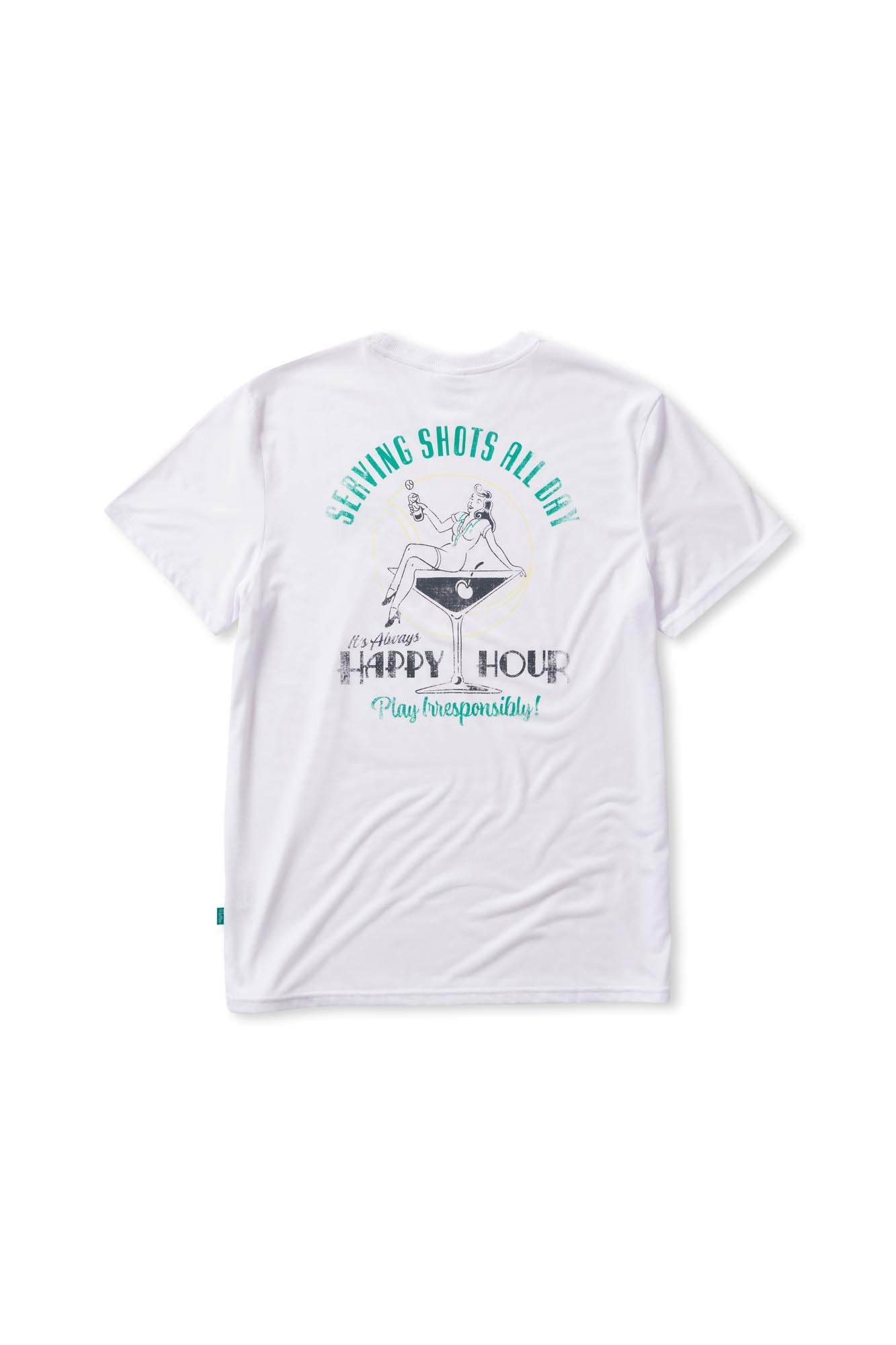Rallee Dry Tec Tee - Happy Hour