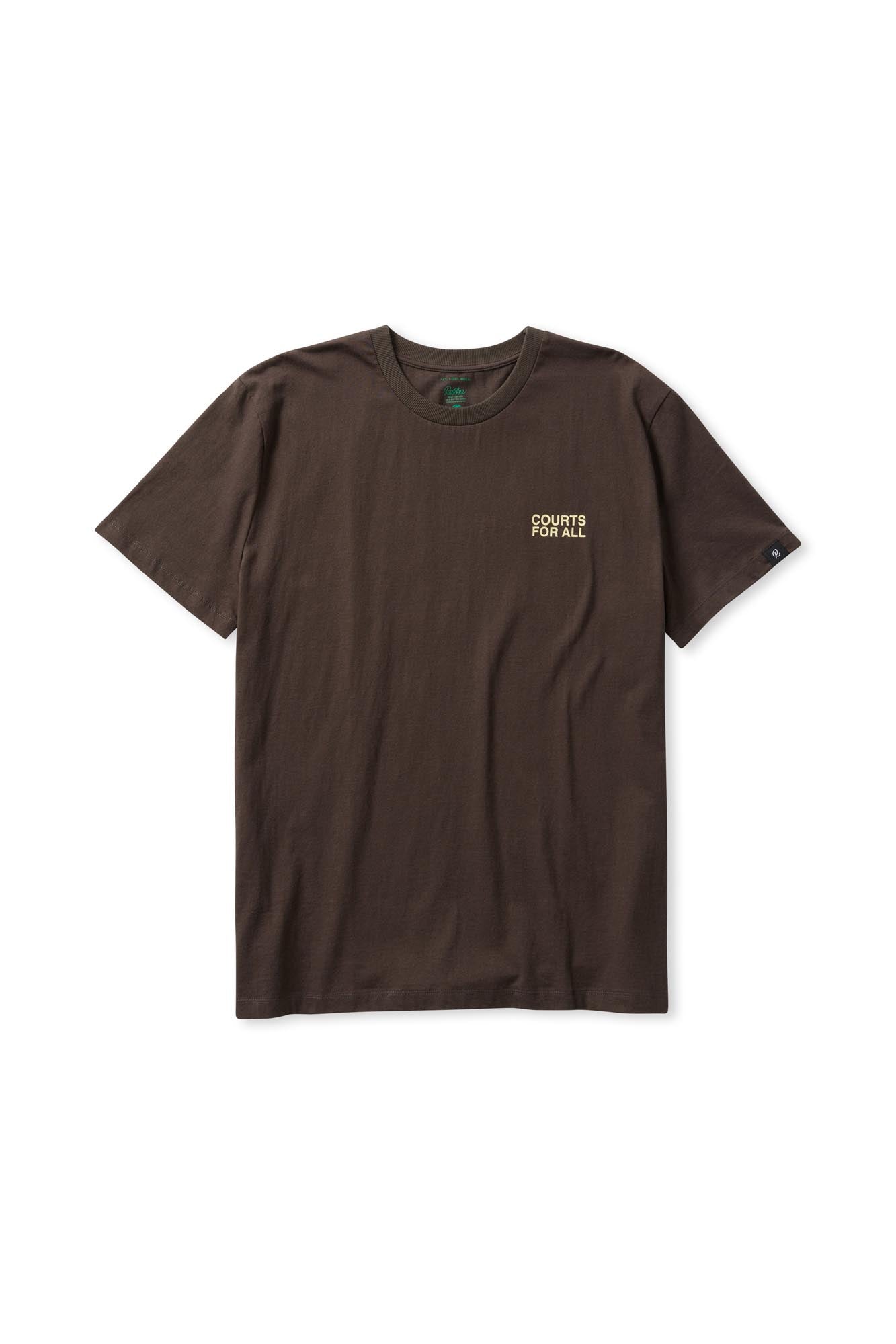 Courts For All - Hit Parade Tee - Vintage Black (Print)