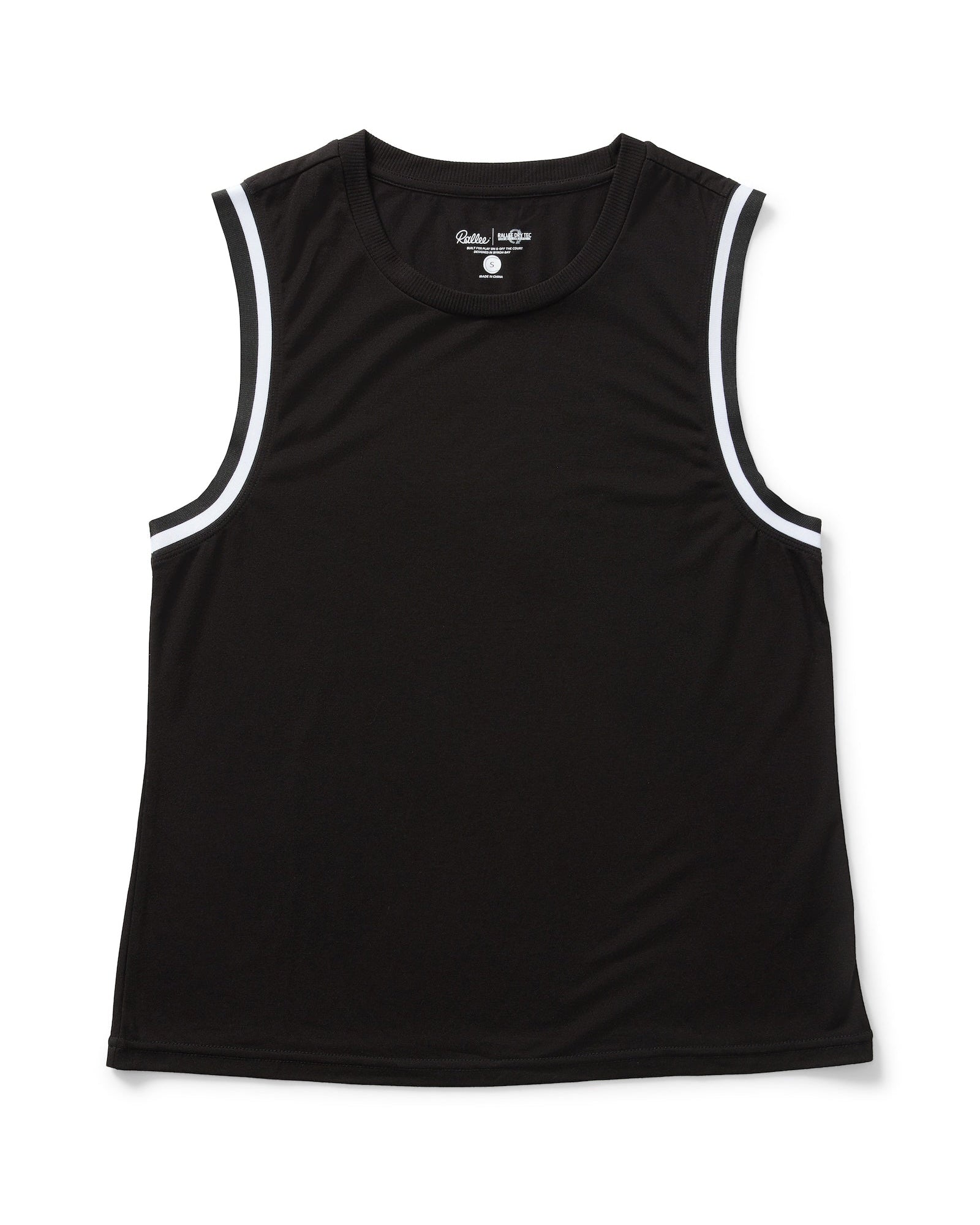 Rallee Dry Tec 'Fine Line' Tank - Black