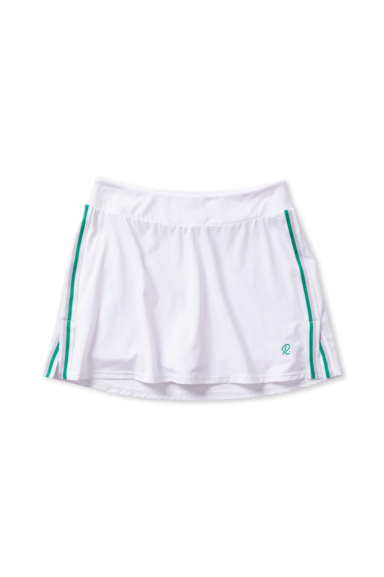 'Fine Line' Skort - White