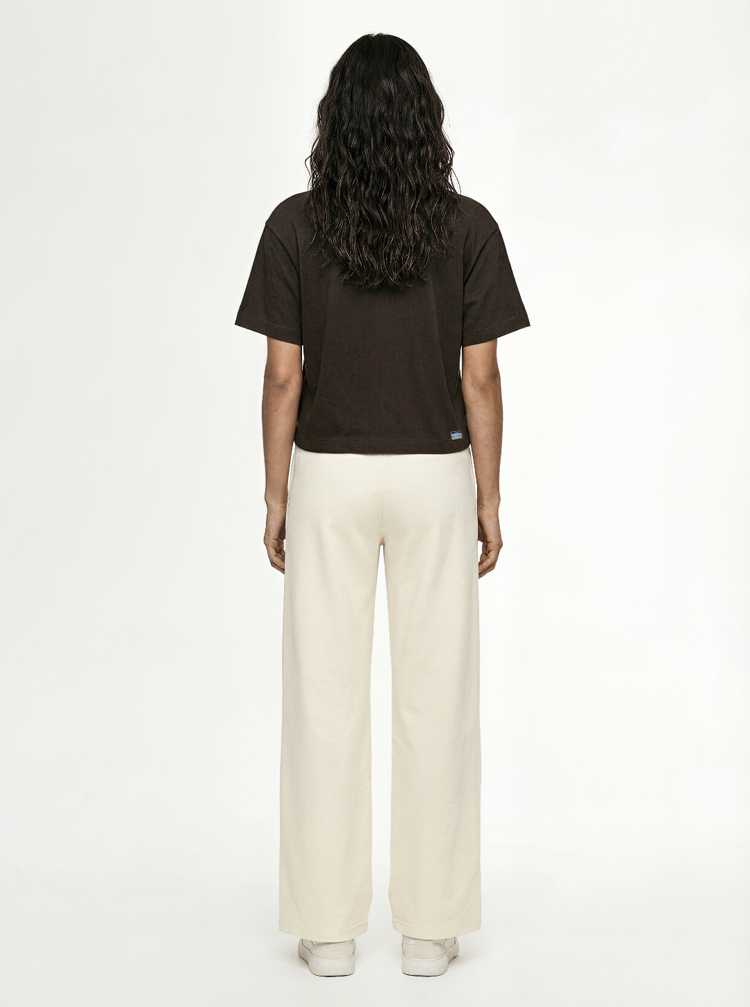 'Slice' Box Tee - Vintage Black