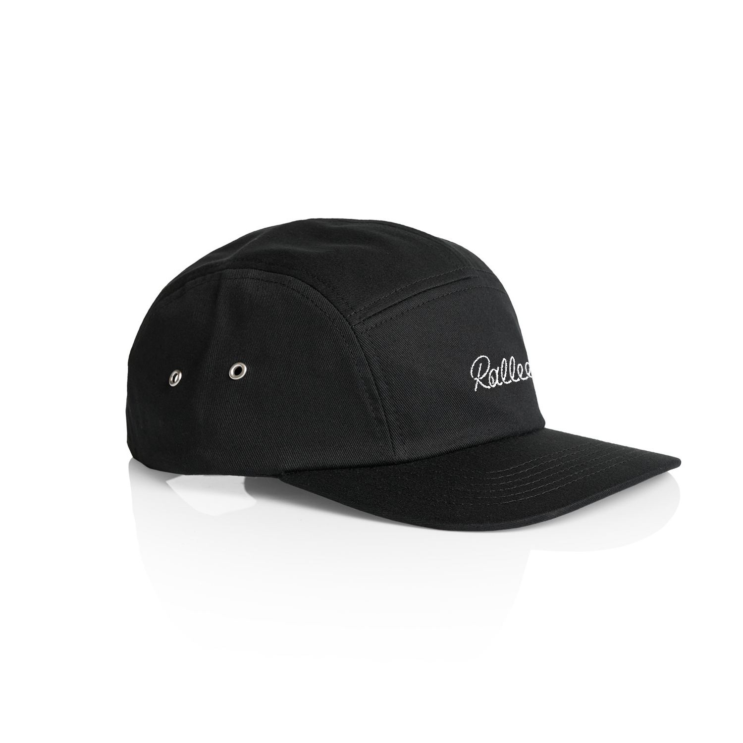 Rallee Regulate 5-Panel Cap - Black