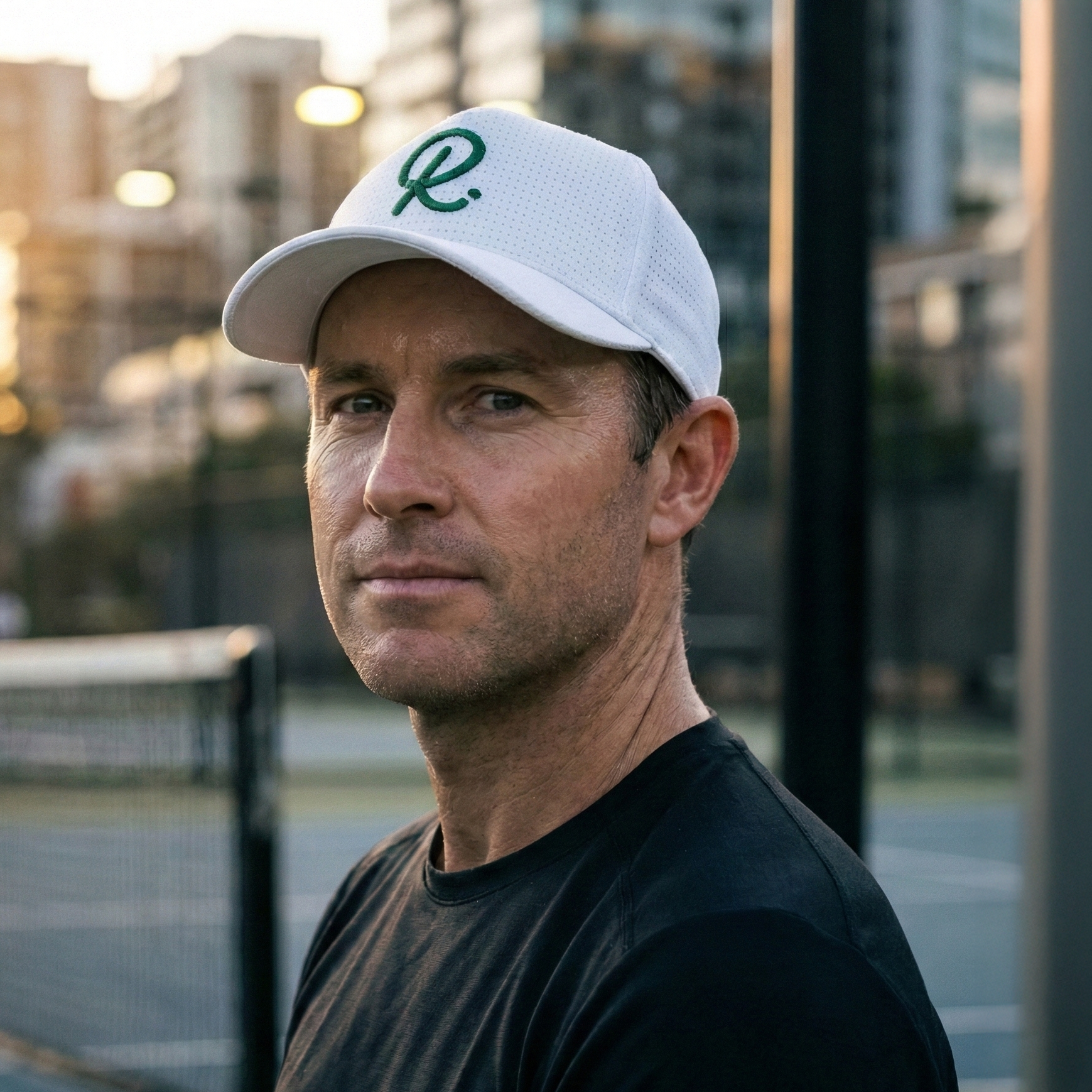 Luxe 5 Panel Cap - White