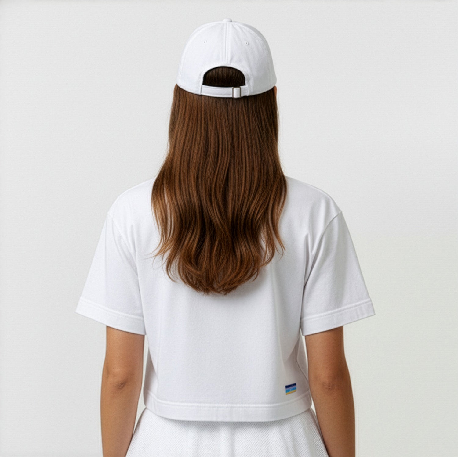 'Slice' Box Tee - White