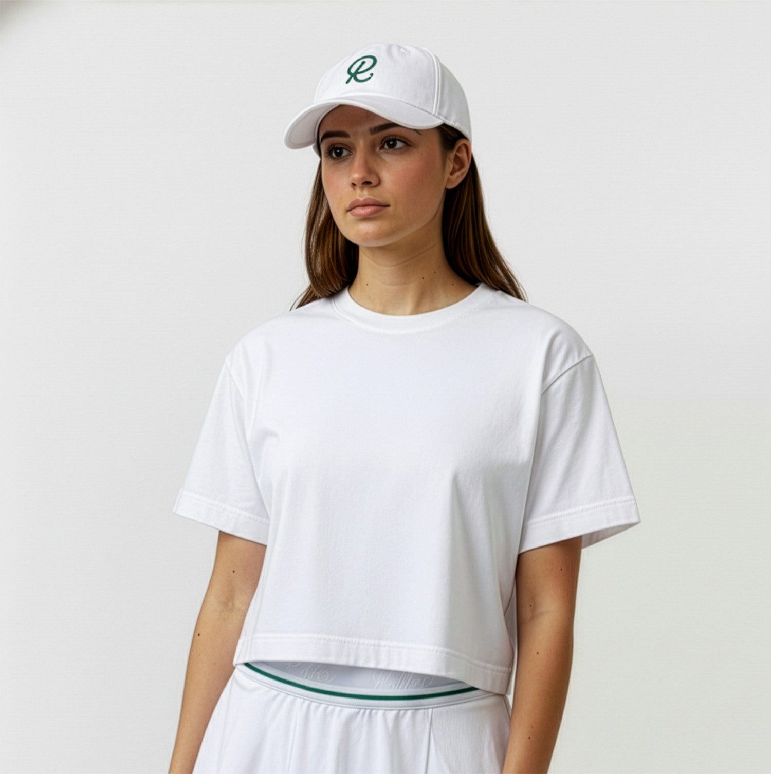 'Slice' Box Tee - White