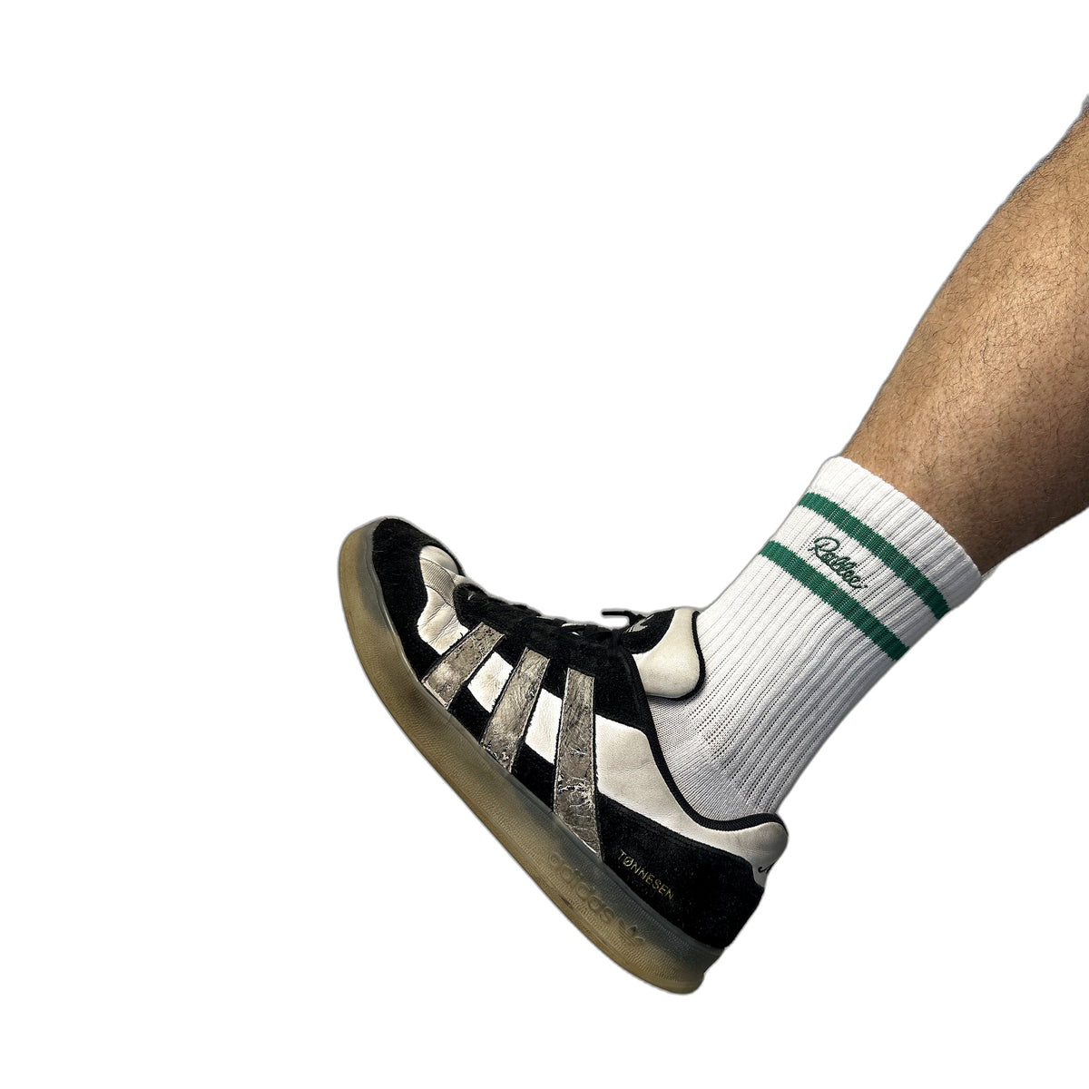 Rallee Good Hit Socks - White & Green