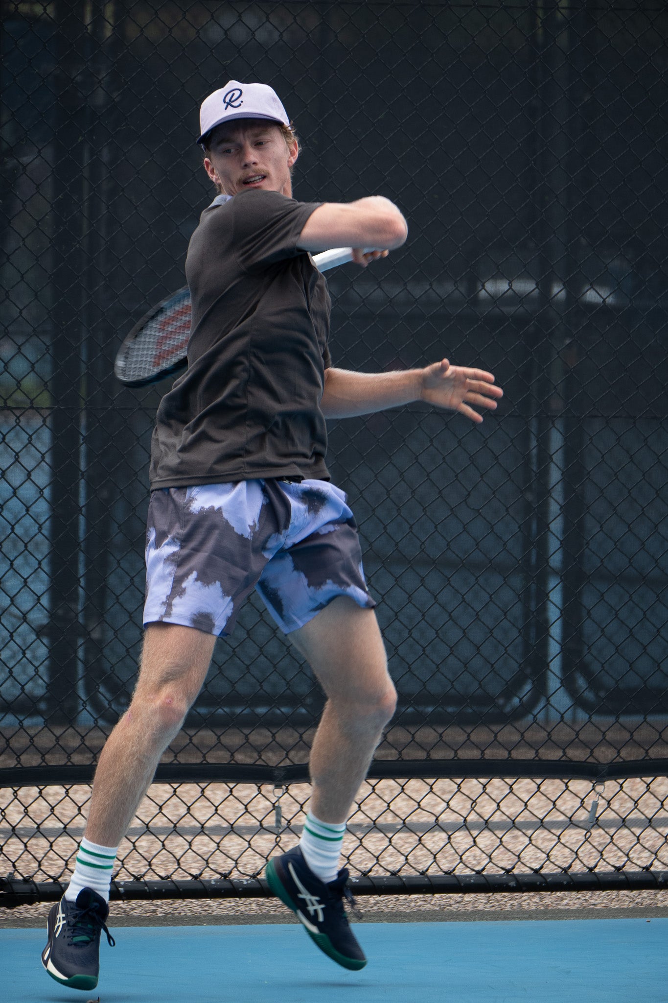 Rallee Signature Short - Sunset Tie Dye ShrooMandala