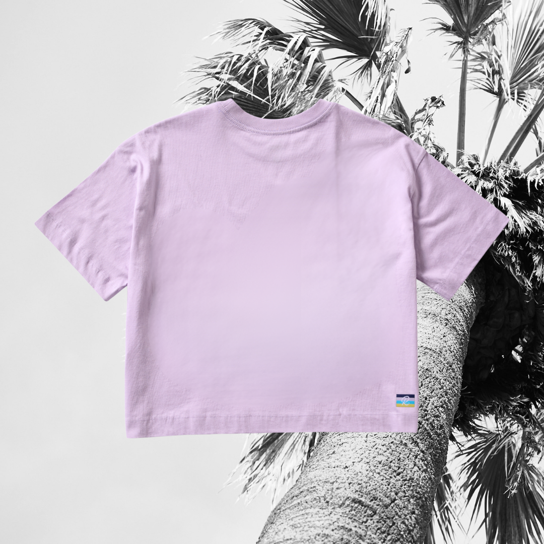 'Slice' Box Tee - Sunset