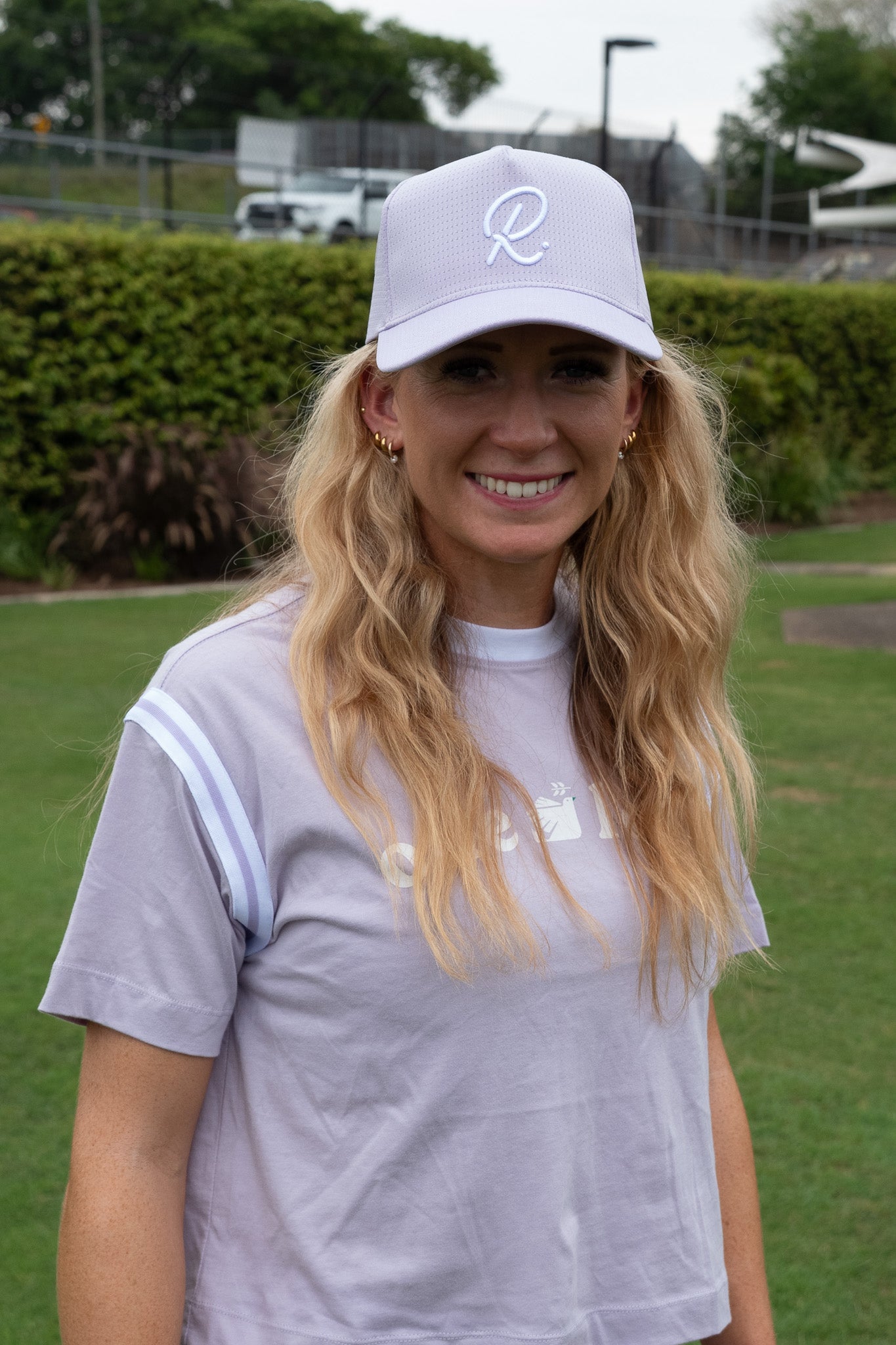 Rallee Mesh 5 Panel Cap - Sunset