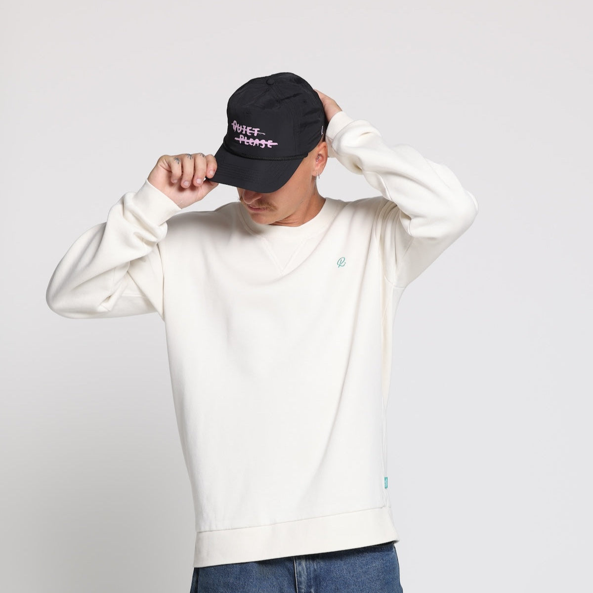 Quiet Please UltraLight Cap - Black/Mauve