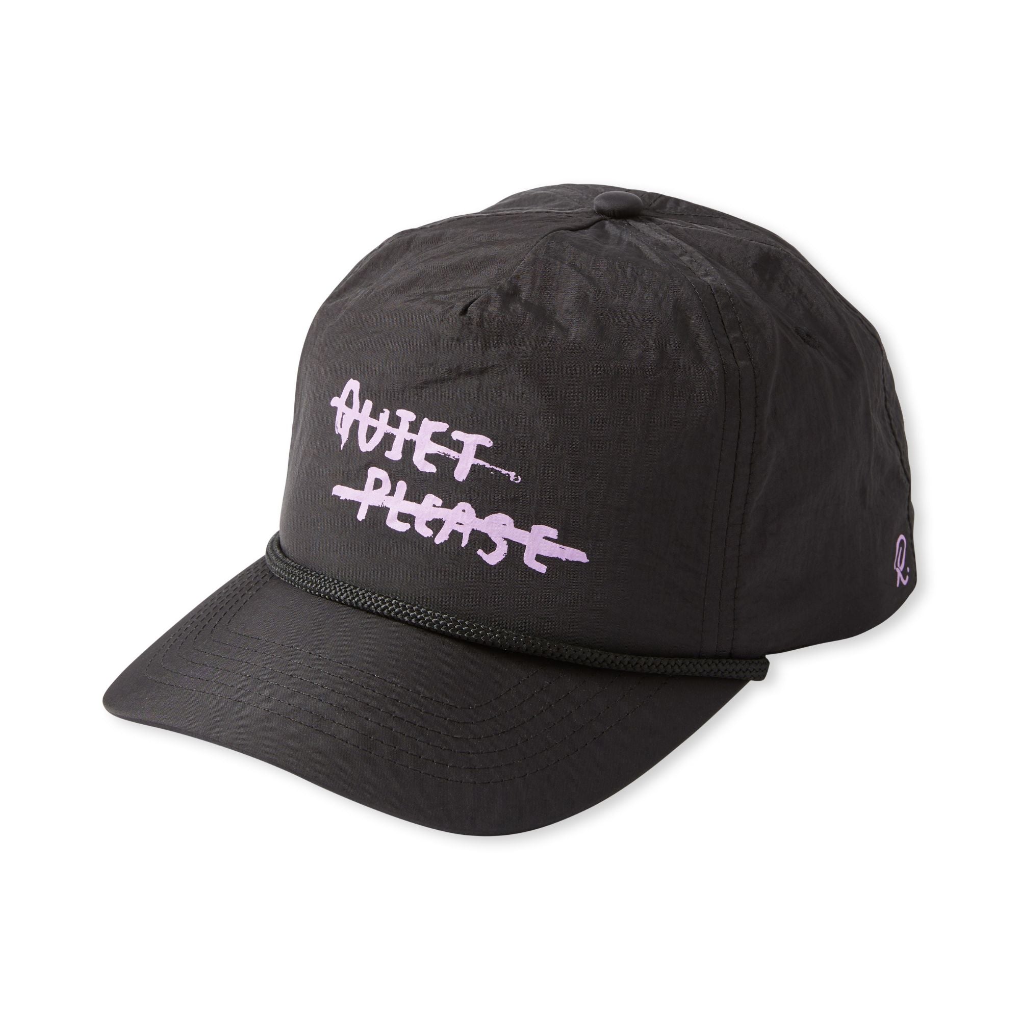 Quiet Please UltraLight Cap - Black/Mauve