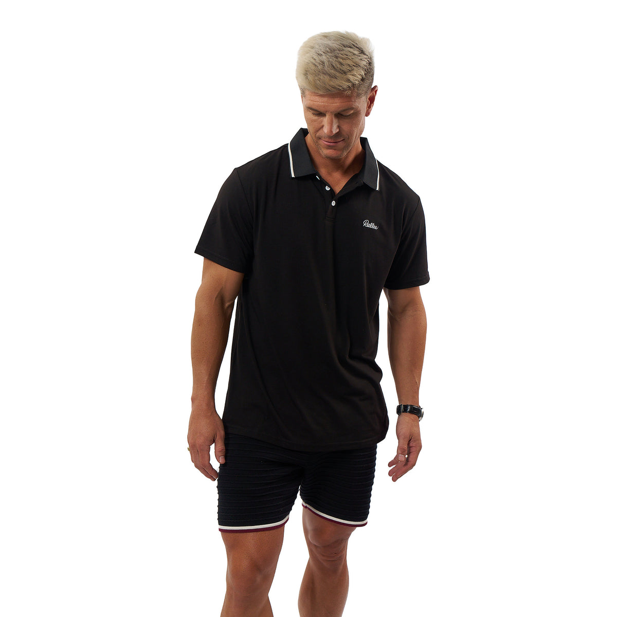 Rallee Dry Tec Polo - Black