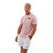 Lined Signature Short - White