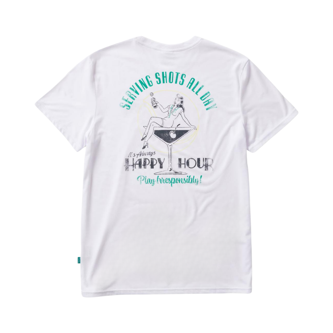 Rallee Dry Tec Tee - Happy Hour