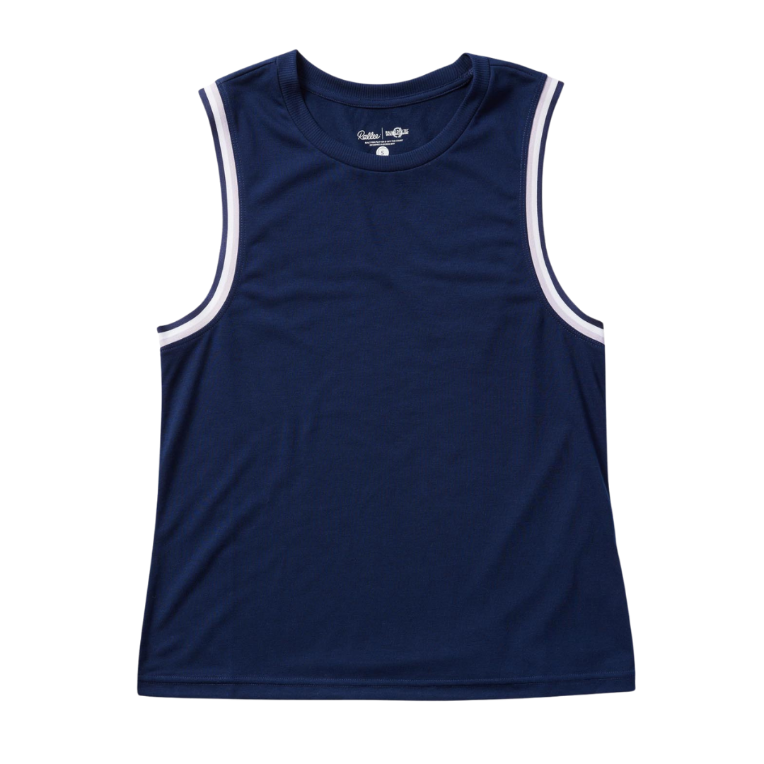 'Fine Line' Muscle Tank - Twilight