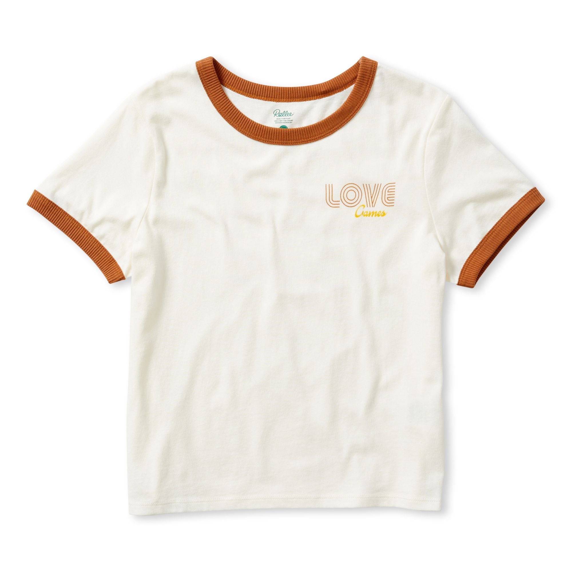 Love Games Swinger Tee - Clay Trim