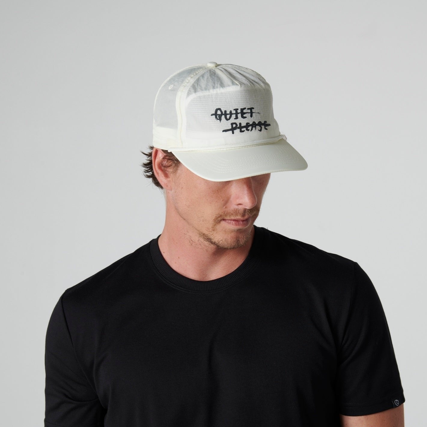 Quiet Please UltraLight Cap - White