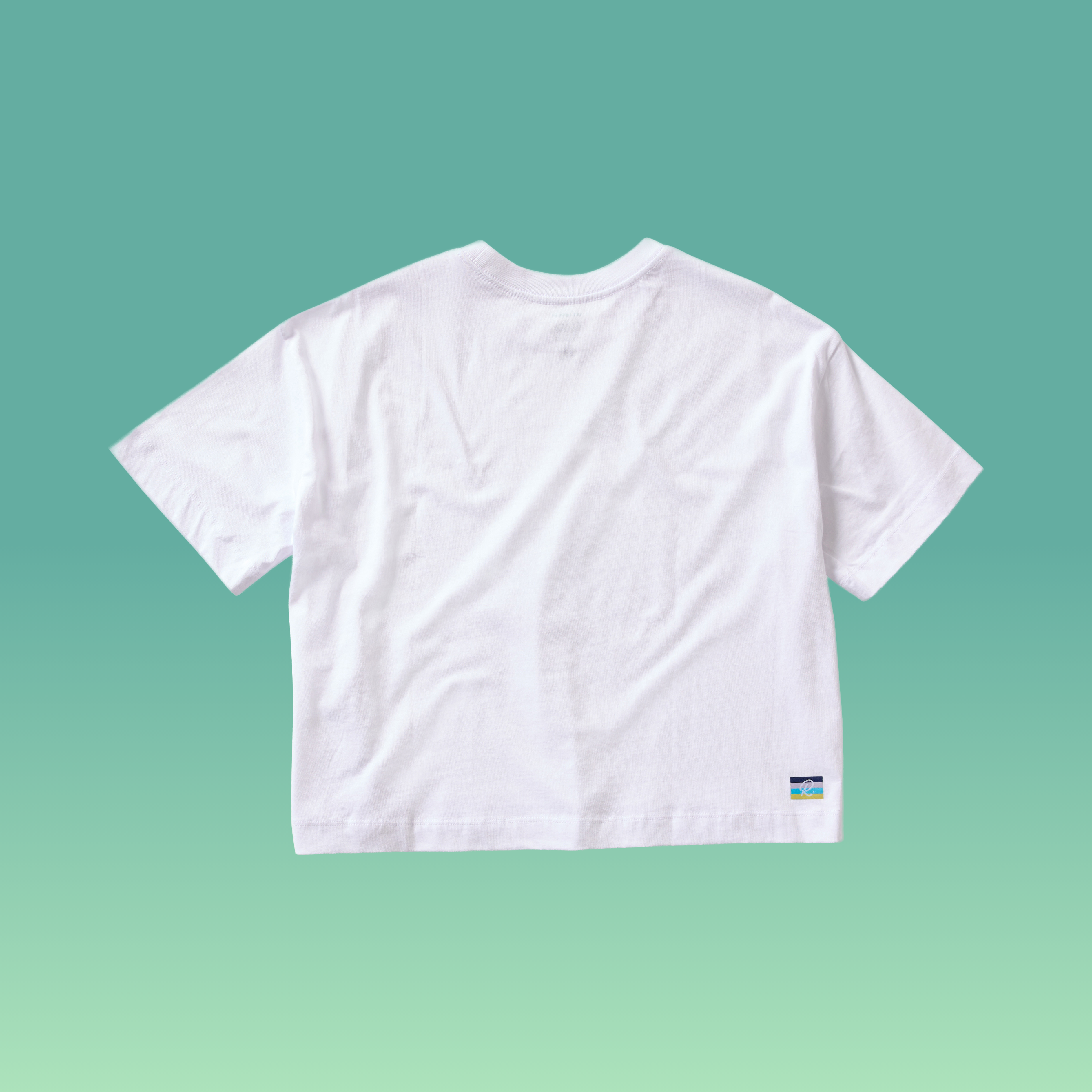 'Slice' Box Tee - White