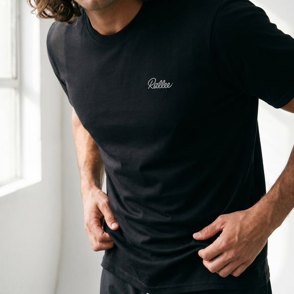 Rallee Dry Tec Tee - Black