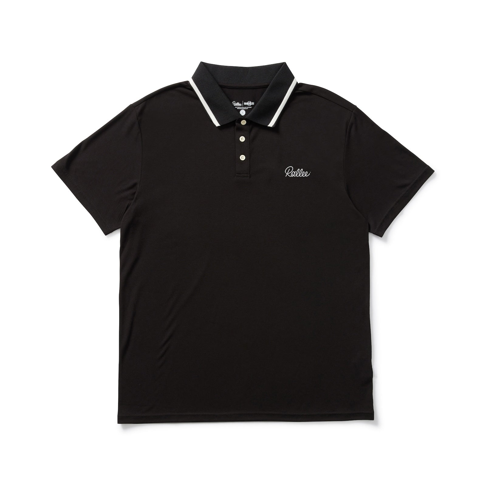 Rallee Dry Tec Polo - Black