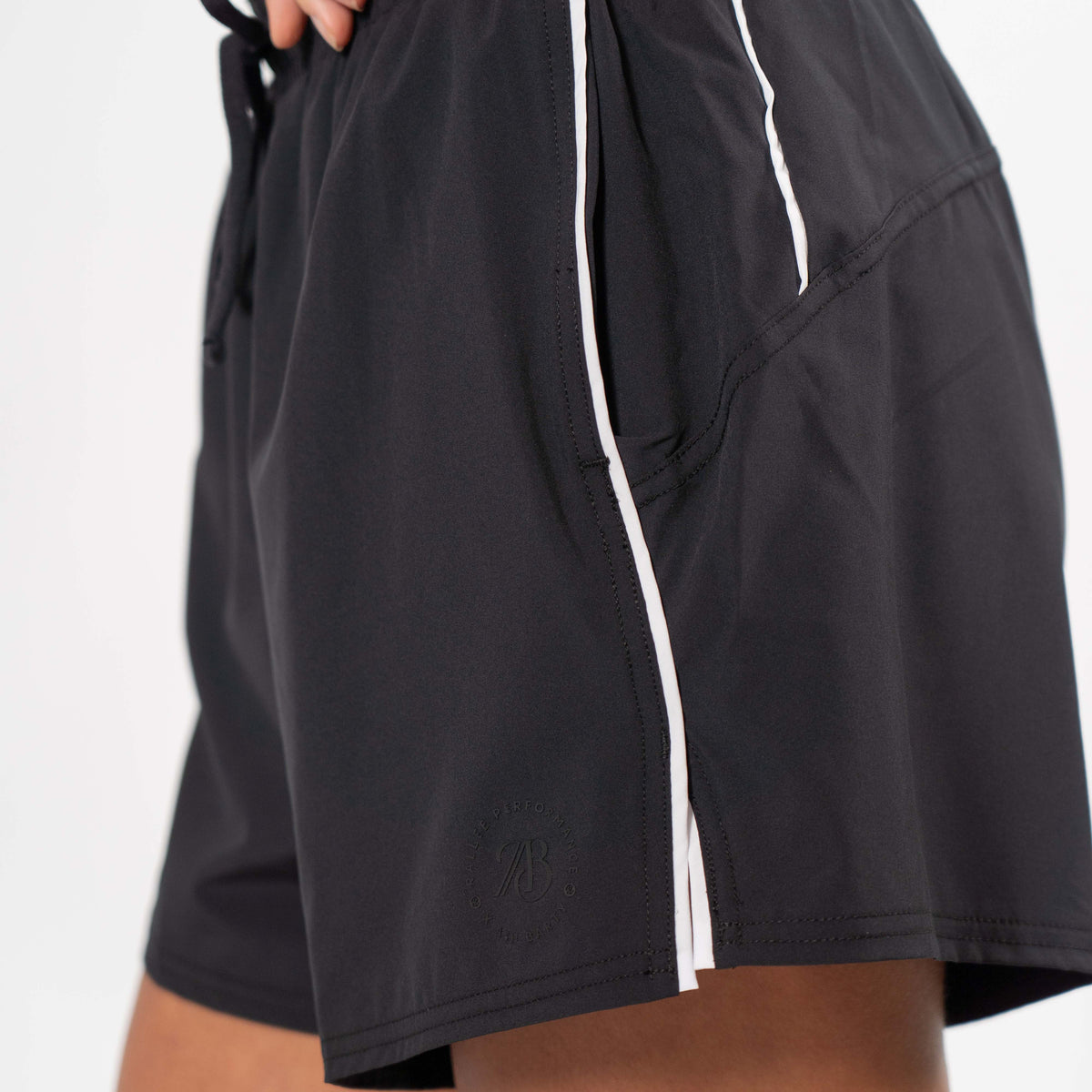 Ash Barty Player 4" Short - Black / White