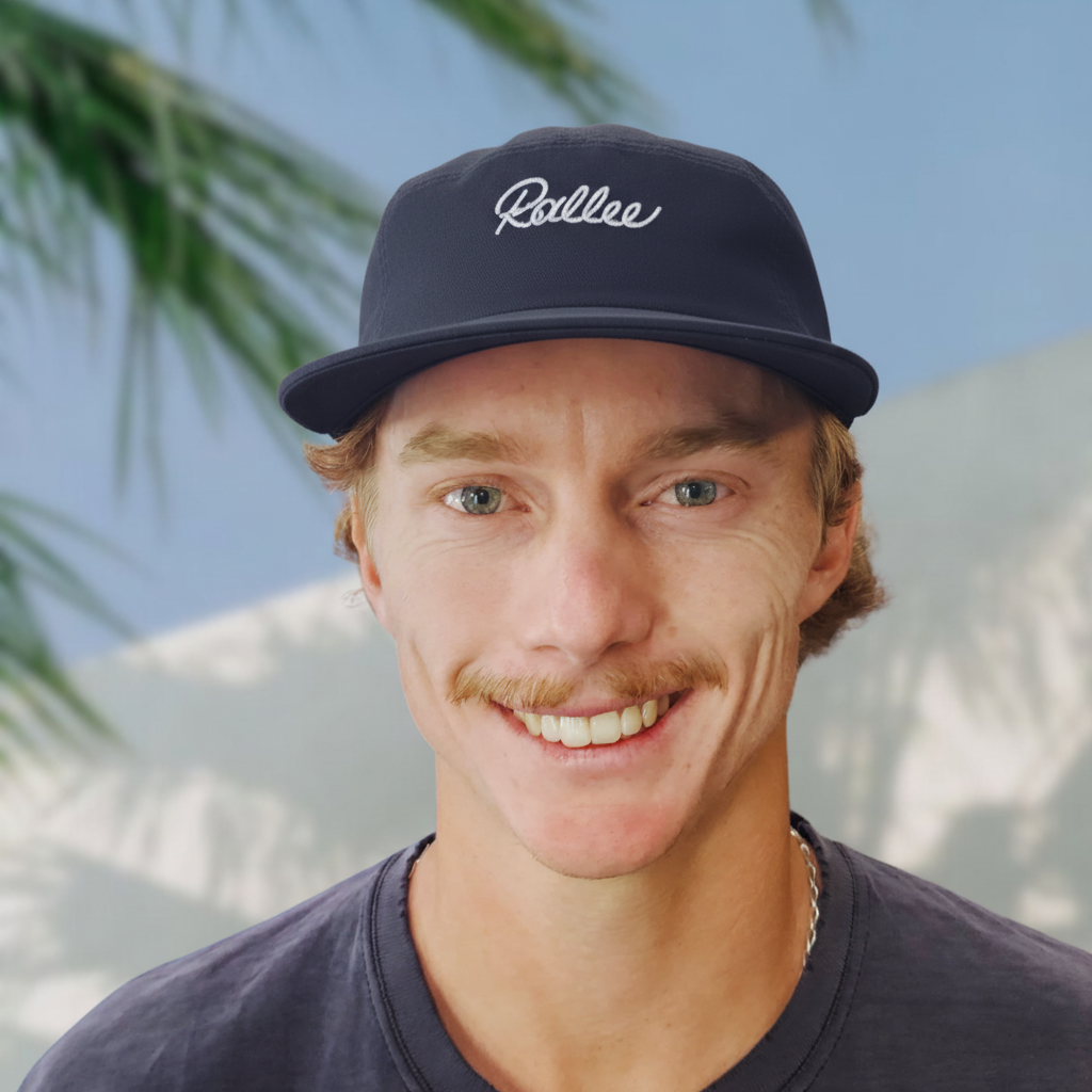 Rallee Regulate 5-Panel Cap - Black