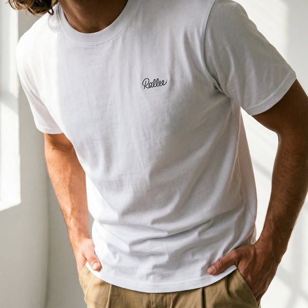 Rallee Dry Tec Tee - White