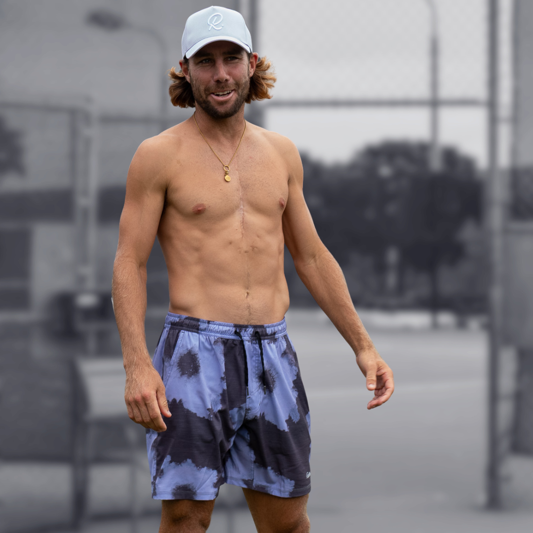 Rallee Signature Short - Sunset Tie Dye ShrooMandala