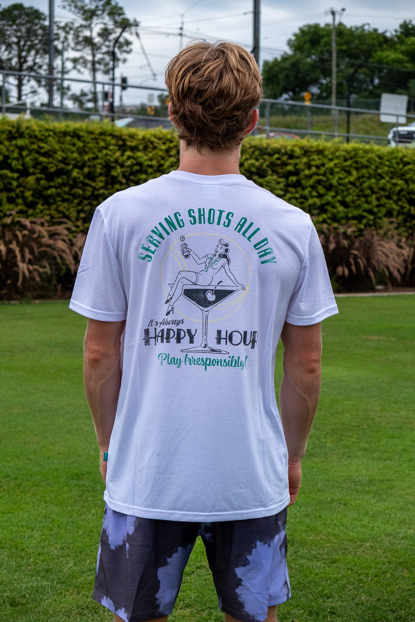 Rallee Dry Tec Tee - Happy Hour