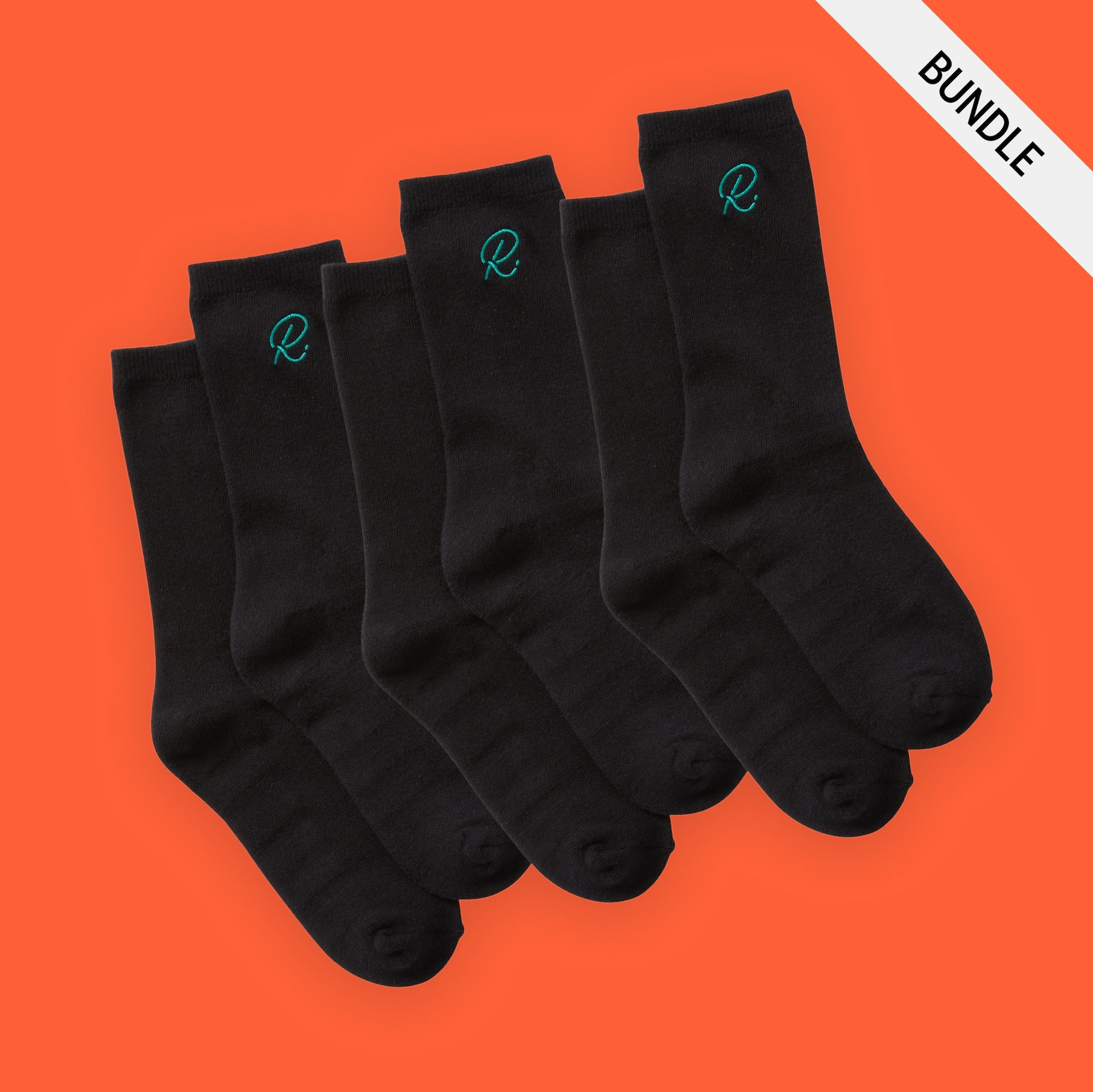 Rallee Emblem Socks Bundle - 3 Pairs