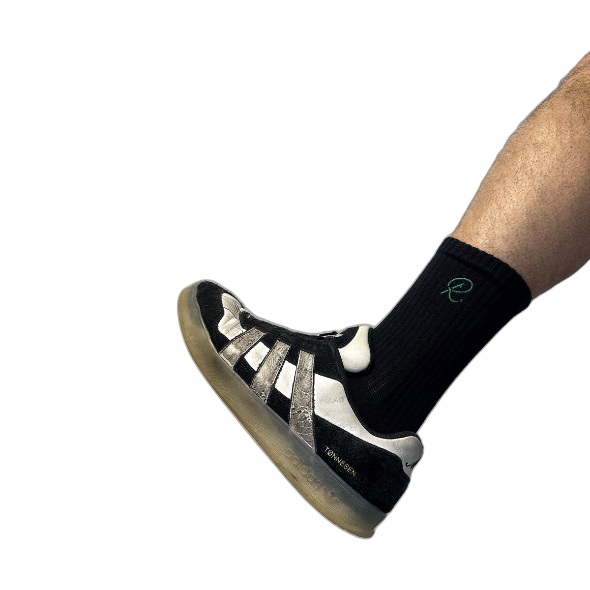 Rallee Good Hit Socks - Black & Green