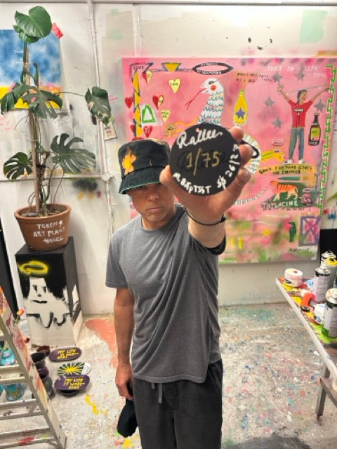 Rallee x Marty Baptist Hand Painted Bucket Hat