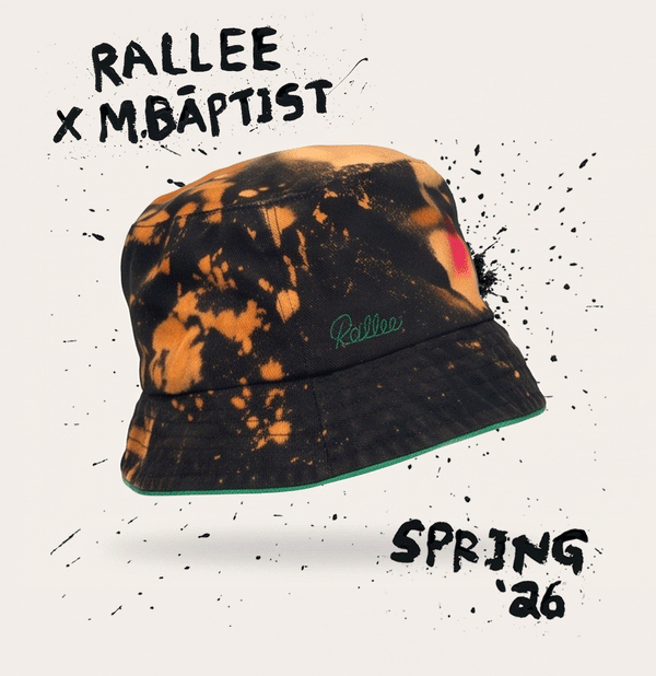 Rallee x Marty Baptist Hand Painted Bucket Hat