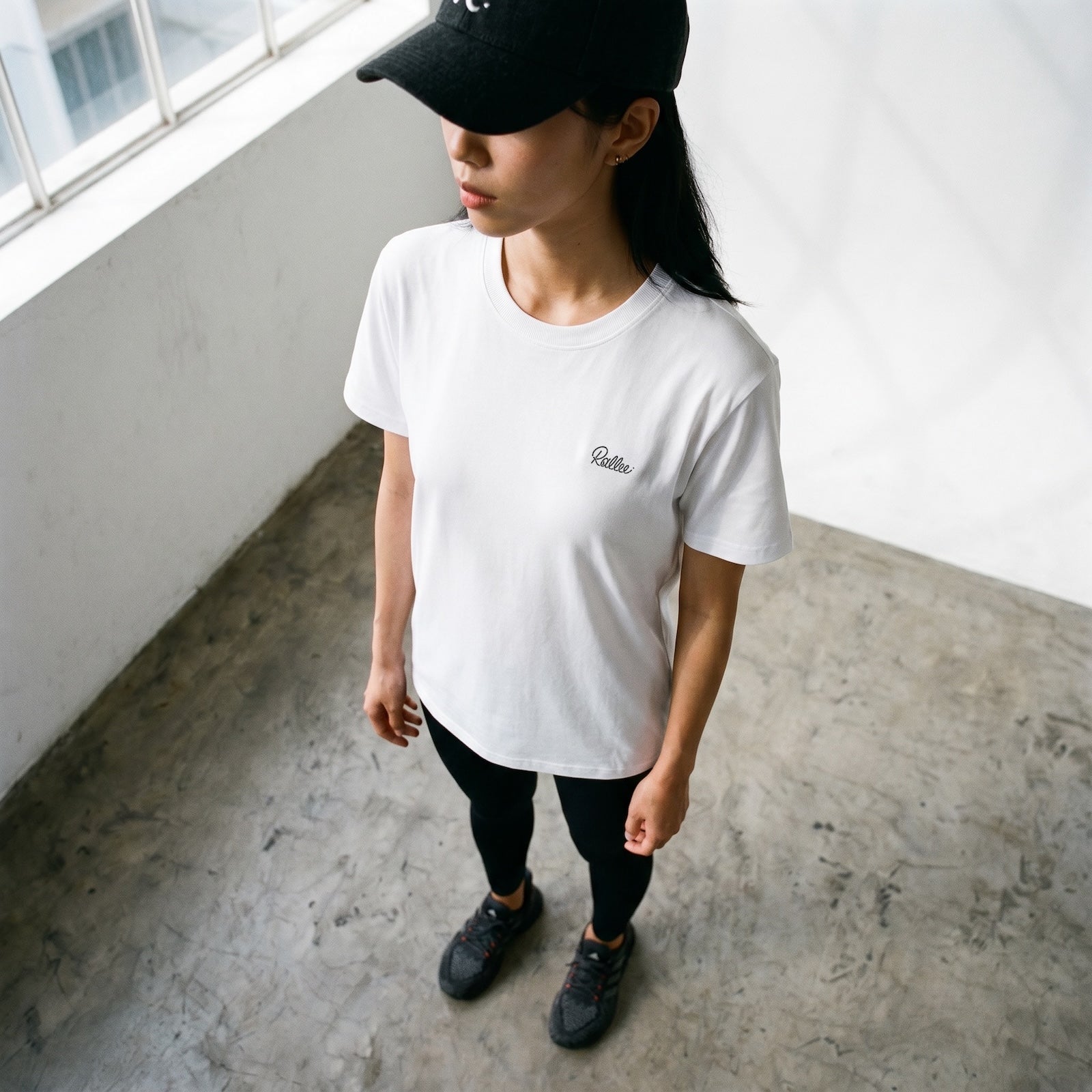 Rallee Dry Tec Tee - White