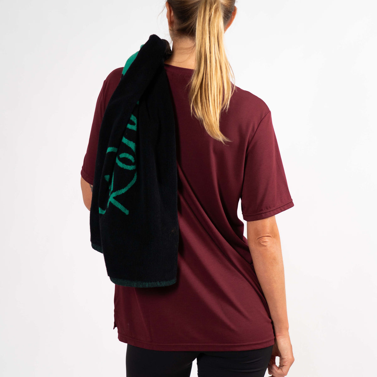 Ash Barty Pause Tee - Dark Sienna