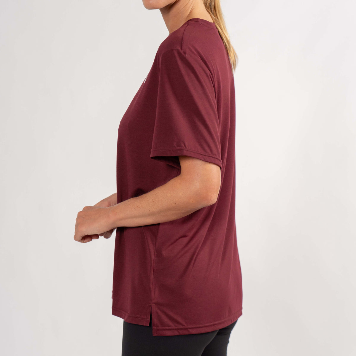 Ash Barty Pause Tee - Dark Sienna