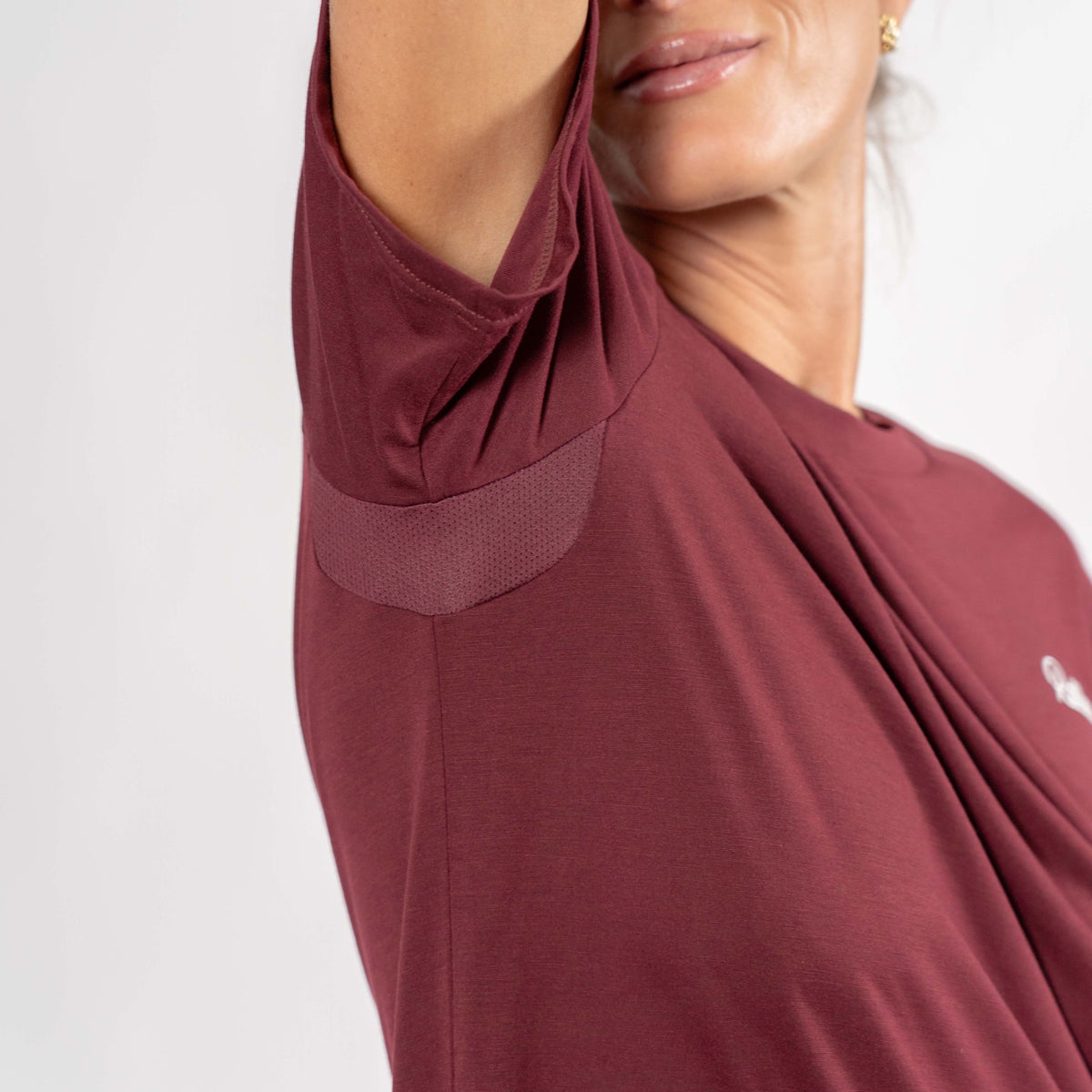 Ash Barty Pause Tee - Dark Sienna