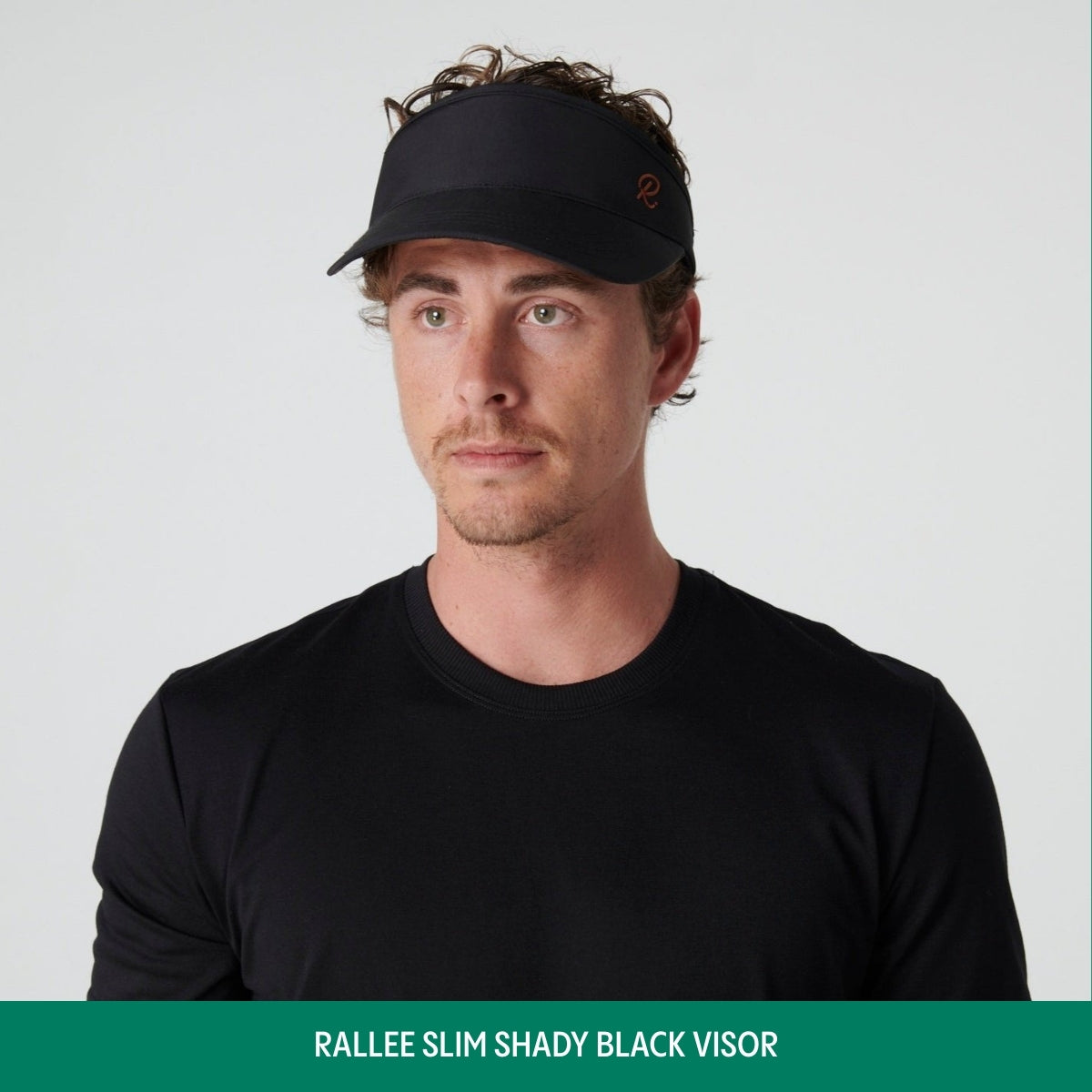 Rallee Slim Shady Black Visor