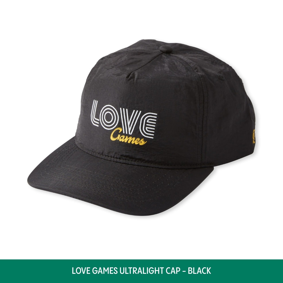 Love Games Ultralight Cap - Black