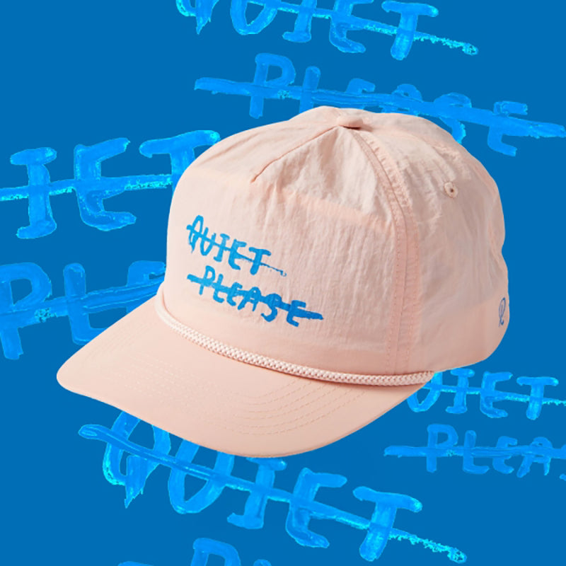 Quiet Please UltraLight Cap - Pale Pink